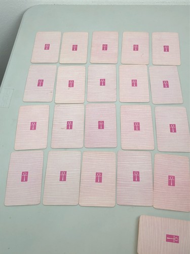 Vintage 1970s Smith-Waite Tarot Card Deck - Rare Pink Ankh Back *READ* - Picture 6 of 19