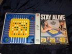 Vintage 1971 Stay Alive Game Milton Bradley ~ 100% Complete