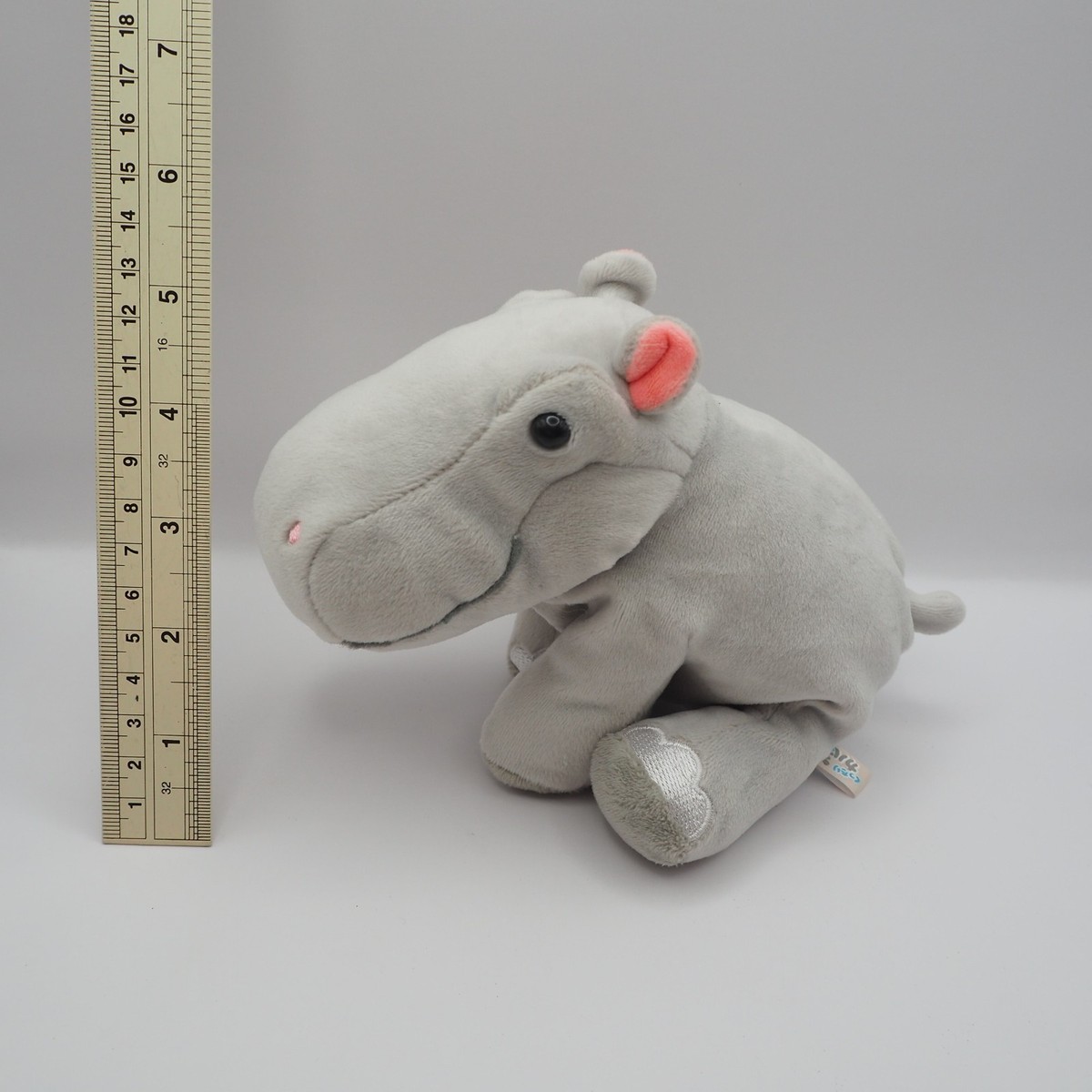 ✨ポッポタンス✨ D0706A Hippopotamus Hippo Kuttari Kabasan Amuse Plush 6
