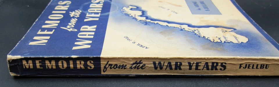 1947 Memoirs from the War Years by Arne Fjellbu, Signed & Personalized - Image 4 of 4