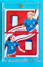 2024-25 Immaculate USA Lindsey Heaps Rose Lavelle Dual Patch 1/10