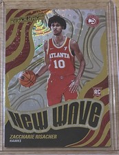Zaccharie Risacher 2024-25 Panini Revolution New Wave Insert RC