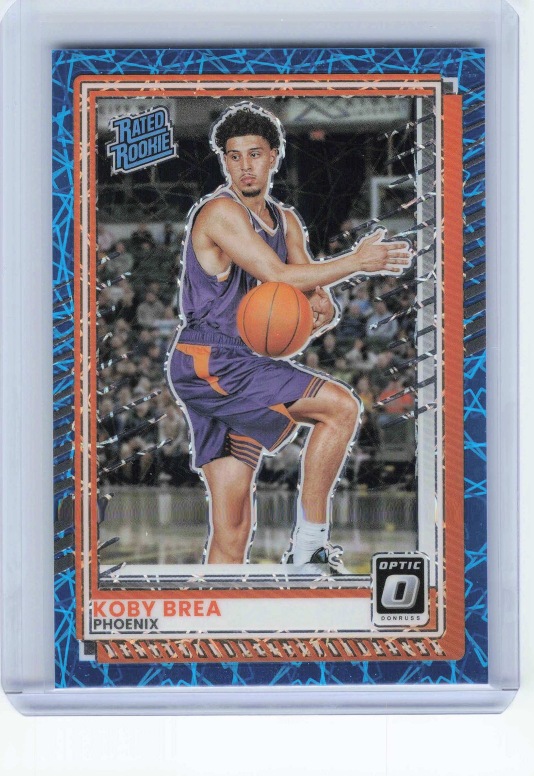 #28 Koby Brea Blue Velocity Rated Rookie Optic /25