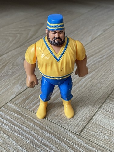 WWE WWF Akeem Wrestling Wrestler Action Figure Has...