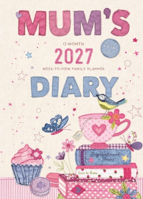 Mums Fabric 2027 A5 Week To View Planner Diary - Image 3