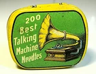 Rare Best Talking Machine Needles Tin 1920 Gramophone Phonograph Nadeldose # 4