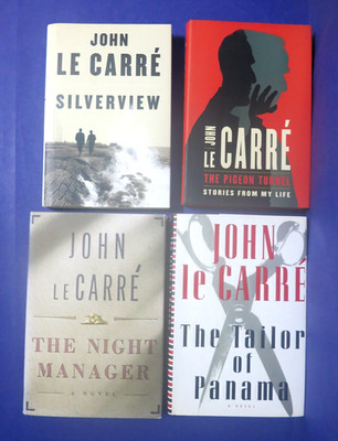 4 John LeCarre 1st HCDJs: Tailor Of Panama/Night Manager/Silverview/PigeonTunnel