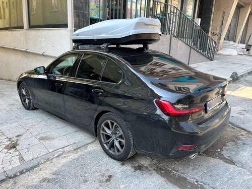 For Bmw 3 Sedan G20 2018-2025 Roof Rack Cross Bars Fix Point Black - Picture 7 of 7