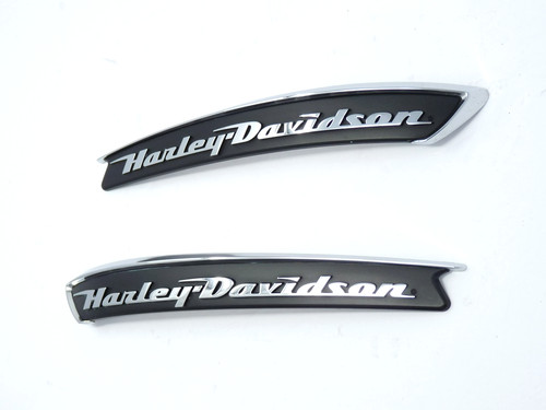 GENUINE HARLEY DAVIDSON TOURING 2016-19 ROAD GLIDE ULTRA GAS TANK METAL EMBLEMS