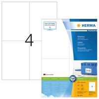 Herma Universal Etiketten Premium 105 X 148 Mm Weiß 400 Etiketten