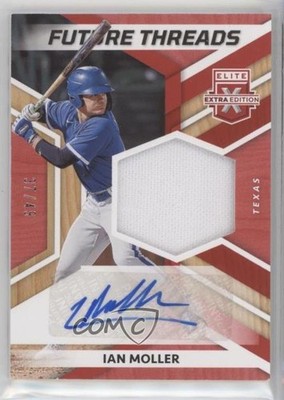 2022 Panini Elite Extra Edition Red 37/49 Ian Moller #FTS-IM Auto 0j81