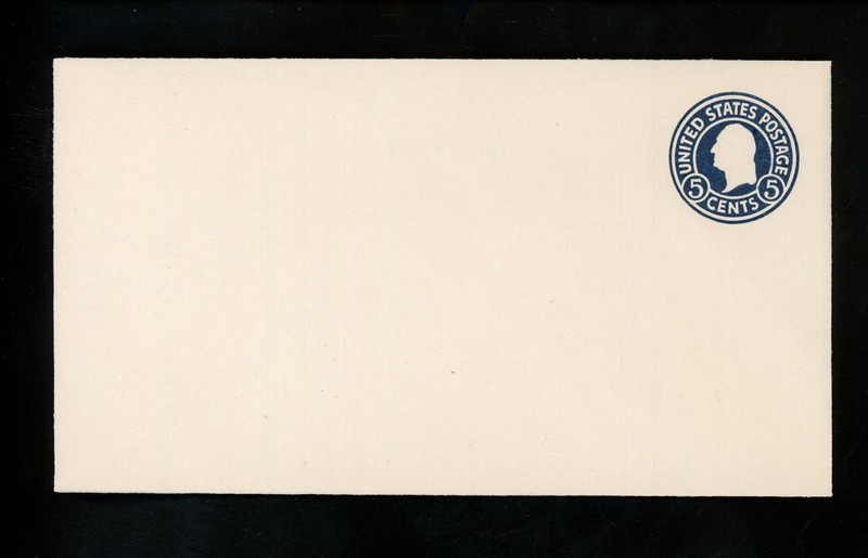 US Postal Stationery U443 Mint Envelope Entire 3c George Washington Die 1 1918