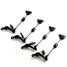 Fishing Swingers Euro-Style Fishing Bite Alarm Swingers w/ Zippered Case 4pcs