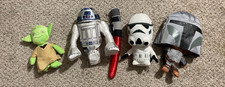 Lot of 5 plush StarWars toys.