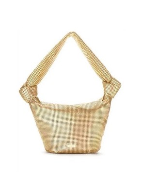 Cult Gia NWT Shoulder Bag Brushed Brass Gold Designer Purse Handbag