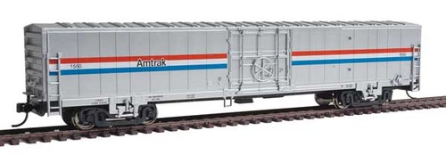Walthers Mainline 910-31100 HO Personenwagen 60' Thrall MHC-2 RTR Amtrak #1550 | Zustand: Neu