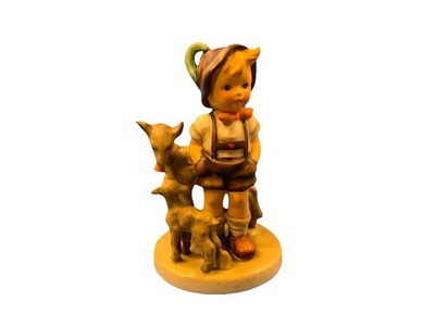 Vintage Goebel Hummel Little Goat Herder Signed 1975  Boy  TMK 4 200/1