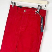 Vineyard Vines Red Corduroy Breaker Pants - Big Boys US 16