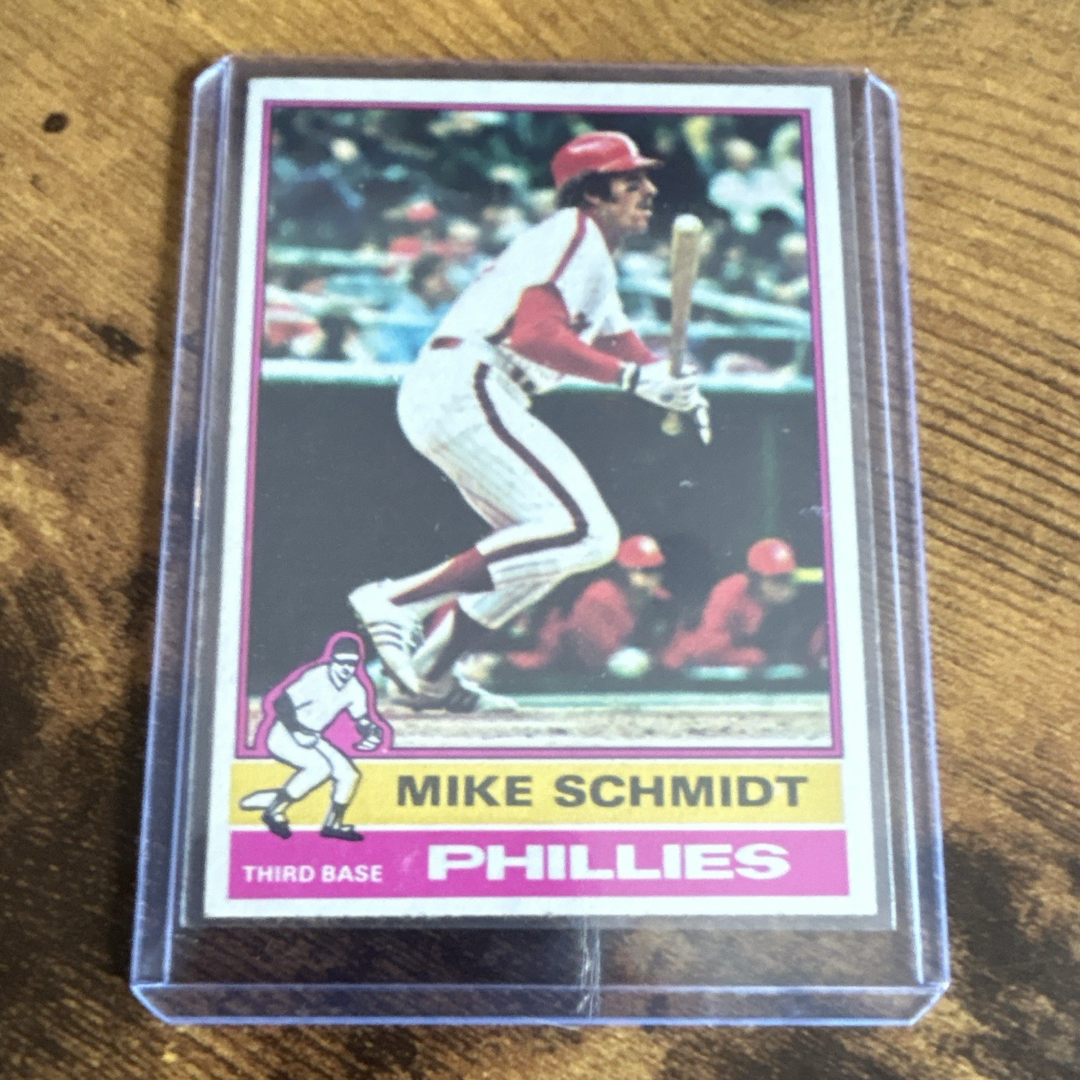 Topps 1976 Topps Base Set Mike Schmidt #480 Philadelphia Phillies MLB Card
