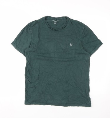 Herren T-Shirt UK Größe S Jack Wills grün Baumwolle