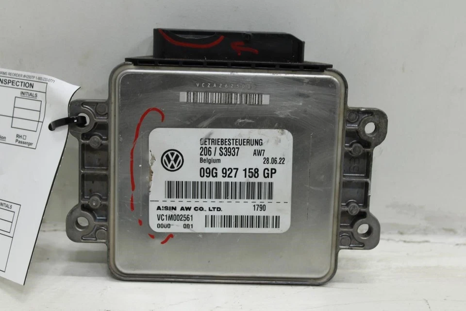 23 Audi Q3 S Line 8 spd Transmission Control Module TCU TCM 09G-927-158-GP *ReaD - Image 2 of 4