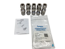  5 Swagelok SS-810-61 Stainless Bulkhead Union 1/2  Tube Fittings New