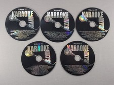 Various Artists Karaoke Hits Volumes 11-15 5 CD Set Pop Rock Country
