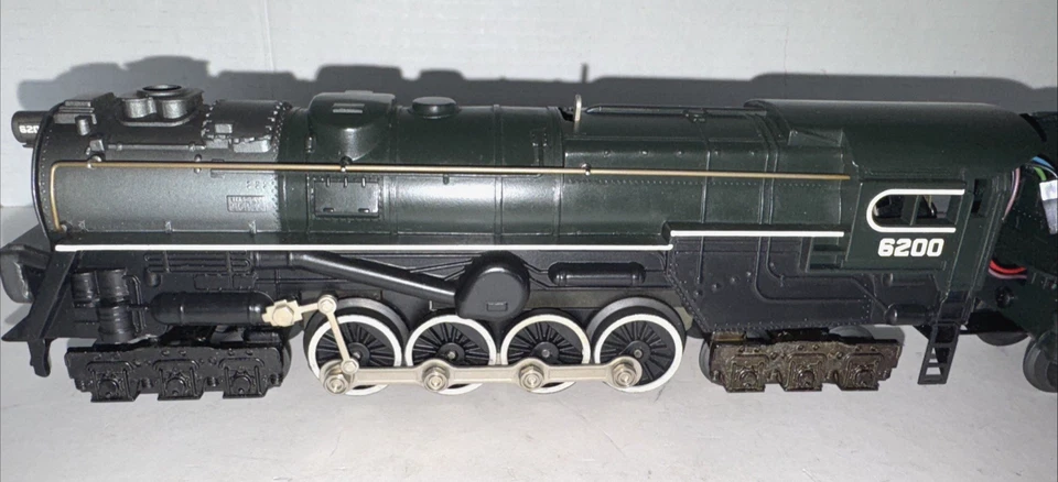 LIONEL 6-8404 O GAUGE PRR 6-8-6 S-2 TURBINE STEAM LOCOMOTIVE & TENDER #6200 EX - Image 3 of 4