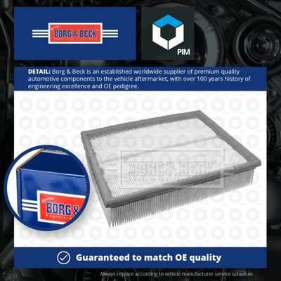 Air Filter fits BMW 735 E38 3.5 96 to 01 B&B 13711736675 13721433933 13721702158