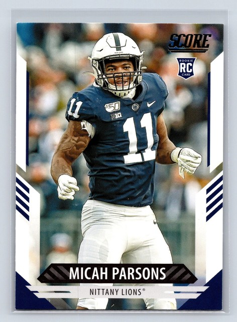 2021 Micah Parsons Score Football #350 RC Penn State Nittany Lions Panini NM
