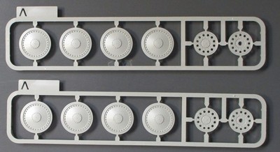 Takom 1/35 Scale Hetzer Early Production - Parts Lot A from Kit No. 2170