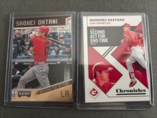 2019 Panini Chronicles Baseball Shohei Ohtani (2) Card Lot