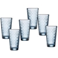 Ritzenhoff Breker LongdrinkgläSer Set 6-Tlg Blau Glas Favo