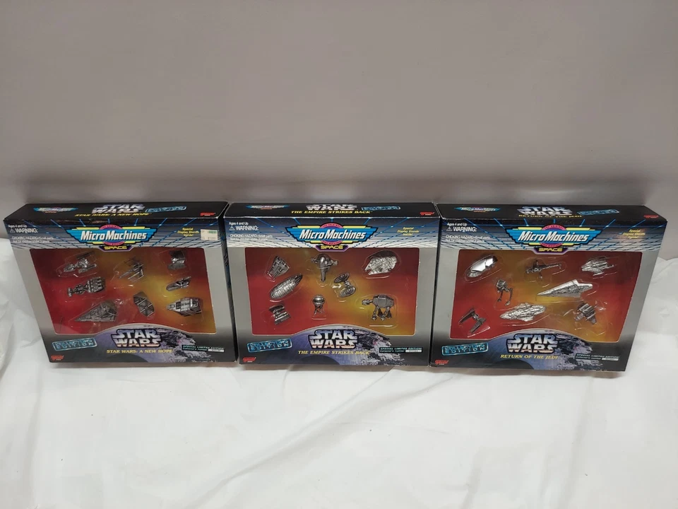 Micro Machines 1995 Star Wars Juego Completo - New Hope Empire Strikes Return Jedi Foto 2 de 4
