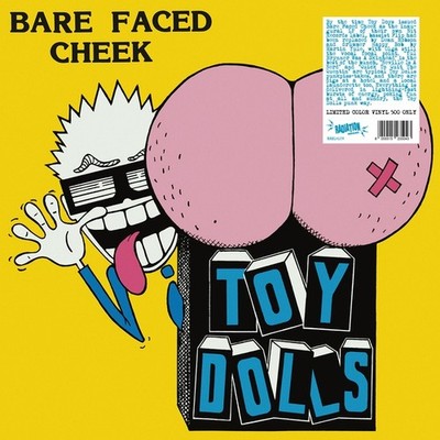 TOY DOLLS Bare Faced Cheek (Blue Vinyl) Records & LPs New
