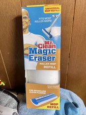 Mr. Clean BUT446841 Magic Eraser Roller Mop Refill - White