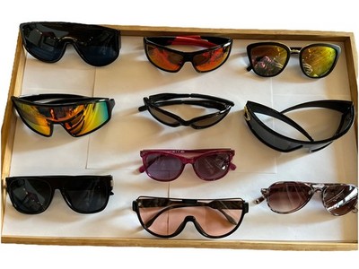 10x Glasses Frames Lot Eyeglasses Mens Womens Oversized Sunglasses Shades Bundle