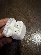 Apple AirPods 2nd Generation with Charging Case White Genuine Tested Working
