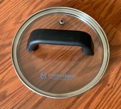 Masterclass Premium Collection 5 3/8''inner  glass Lid  for Pan Pot Replacement