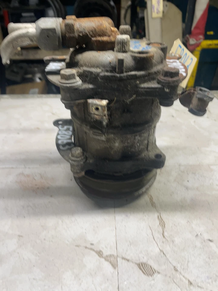 Bomba de aire acondicionado compresor VOLVO 740 760 780 940 240 AC 1985-1992 FABRICANTE DE EQUIPOS ORIGINALES Foto 4 de 4