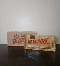 RAW Classic Pack Glass Ashtray   6" x 3"  Official RAW Glass Accessory