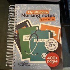  New Nursing Success Bundle 400+ Page Handwri...