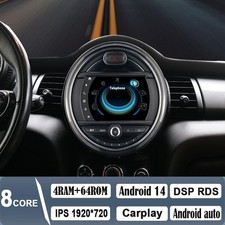 Autoradio stereo Android 7" per BMW Mini Cooper F54 F55 F56 F57 F60 2015-2024