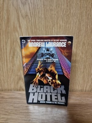 THE BLACK HOTEL. ANDREW LAURANCE. MISSING ED PAGE. DIAMOND BOOKS 1990 (15e)