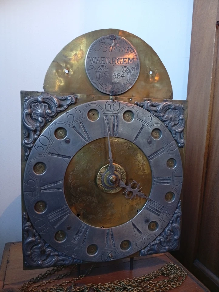 Ancien mouvement horloge, pendule, lanterne - Photo 2/4