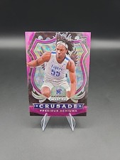 2020-21 Panini Prizm Draft Picks Crusade Precious Achiuwa #88 Pink Ice Prizm RC