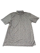 Johnnie-O Featherweight Polo Shirt Men s M Golf UPF50 Performance Breakfast Ball