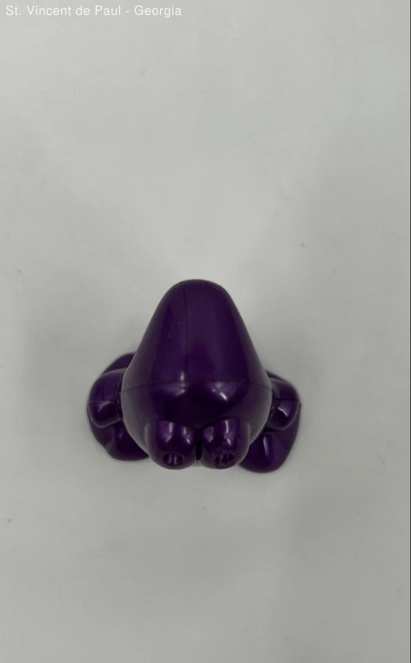 Vintage 90s Eggy’s Eggy Original Crazy Bones Magic Box Gogos Crazy Bones Purple - Image 2 of 4