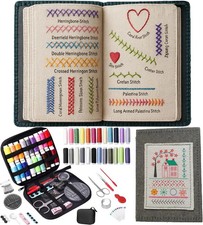 Stickerei Set mit 106 Muster, 86-teiliges Anf...