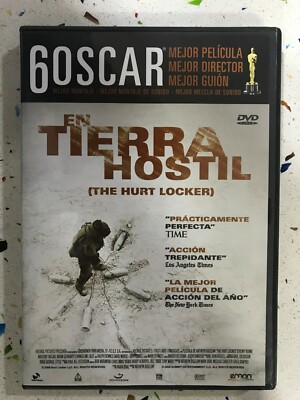 In Hostile Territory DVD The Hurt Locker Spanish English Catalan